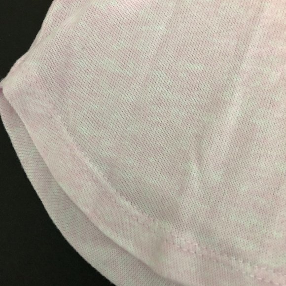 LAURA ASHLEY 2 Pc Valentine "Goodnight" Pink/Gray Pajamas - Picture 5 of 7